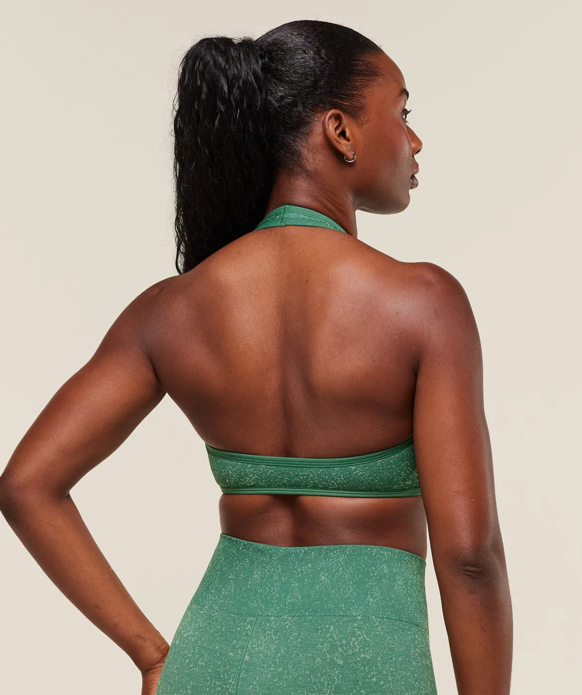 Adapt Fleck x Whitney Halterneck Sports Bra