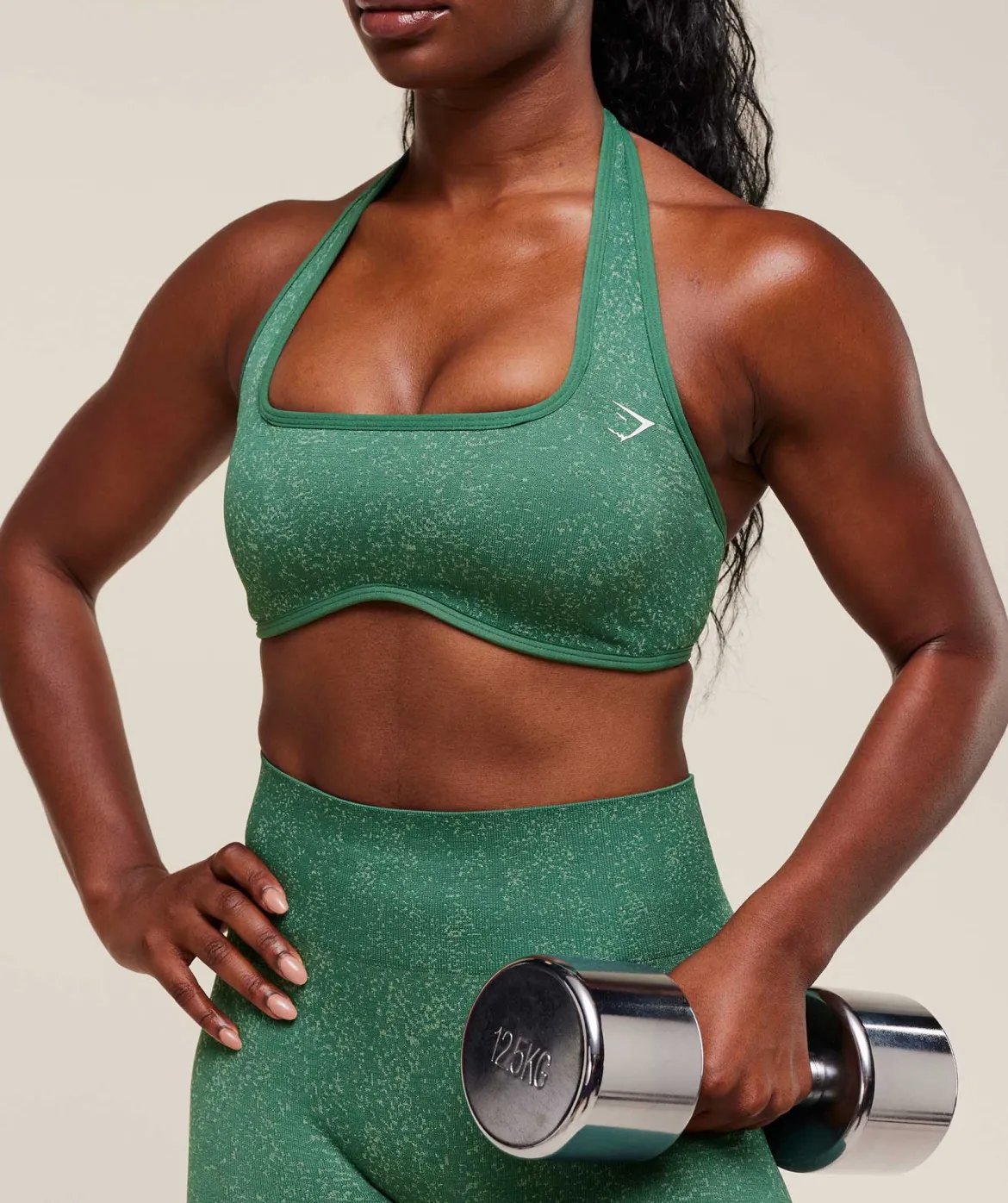 Adapt Fleck x Whitney Halterneck Sports Bra