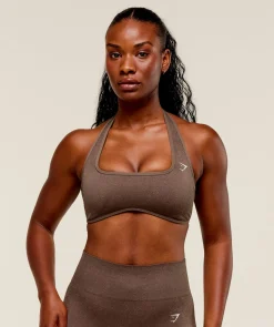 Adapt Fleck x Whitney Halterneck Sports Bra