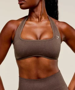 Adapt Fleck x Whitney Halterneck Sports Bra