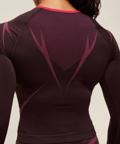 Apex Lift Seamless Long Sleeve Crop Top