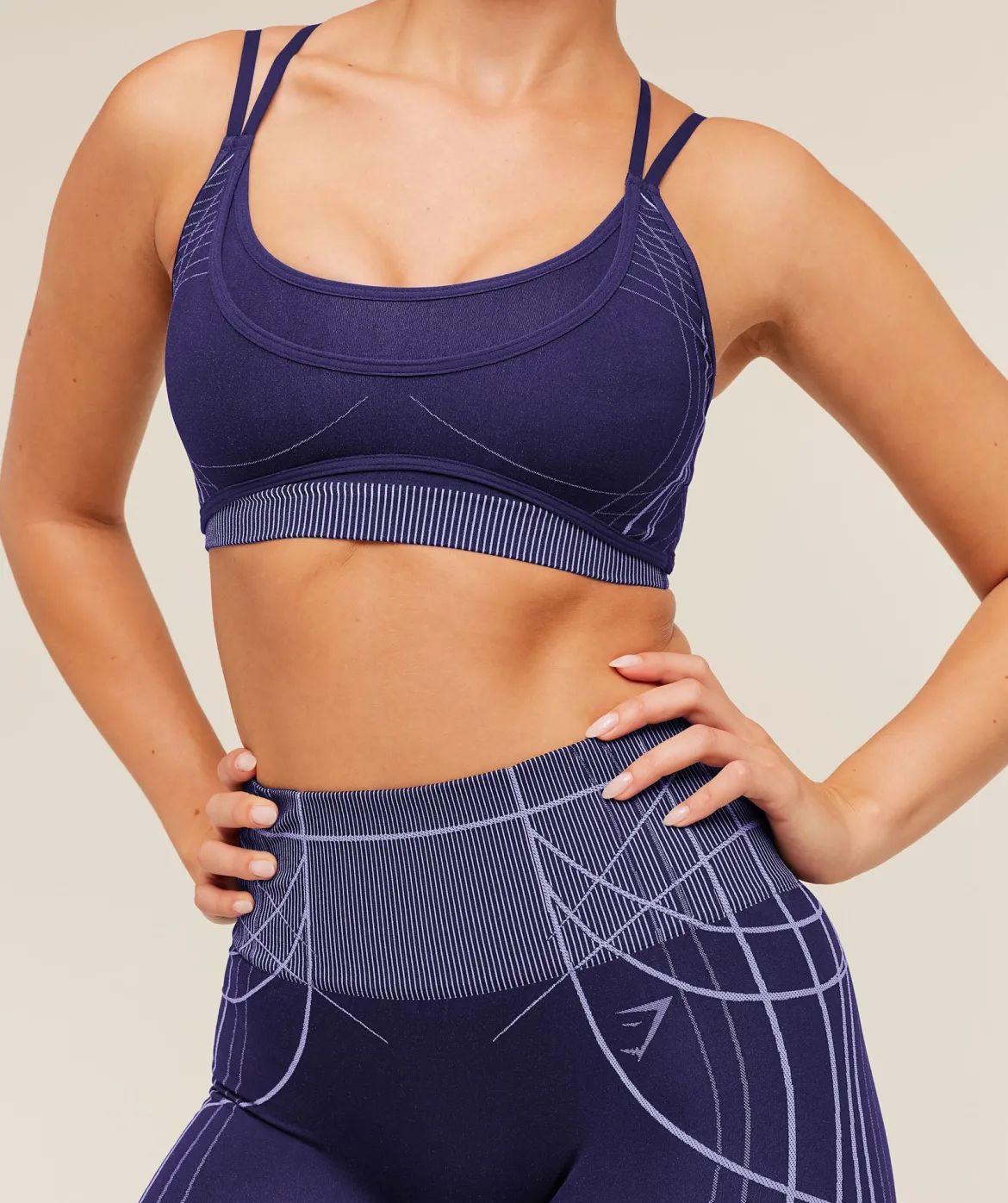 Apex Seamless Strappy Sports Bra