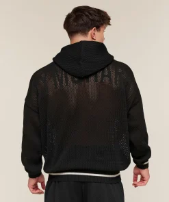 Collective Crochet Style Hoodie