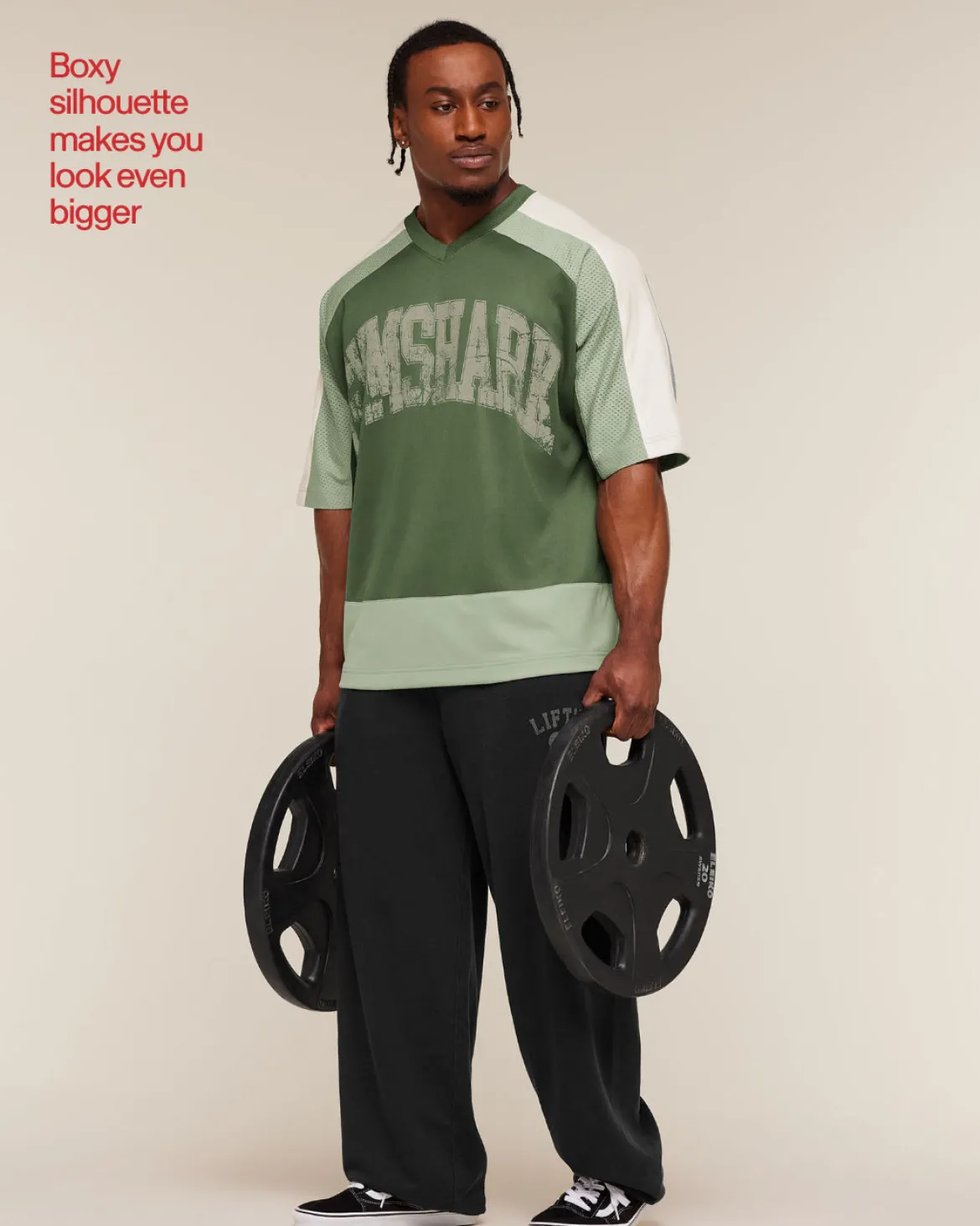 Collective Mesh Wordmark Jersey