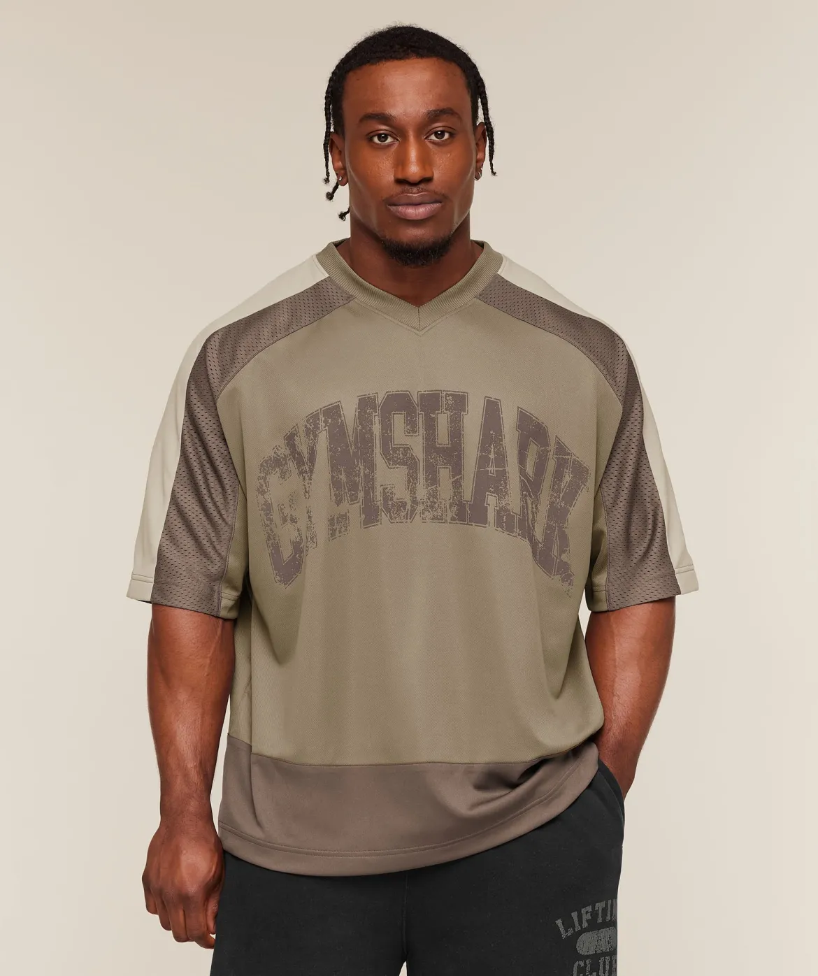 Collective Mesh Wordmark Jersey
