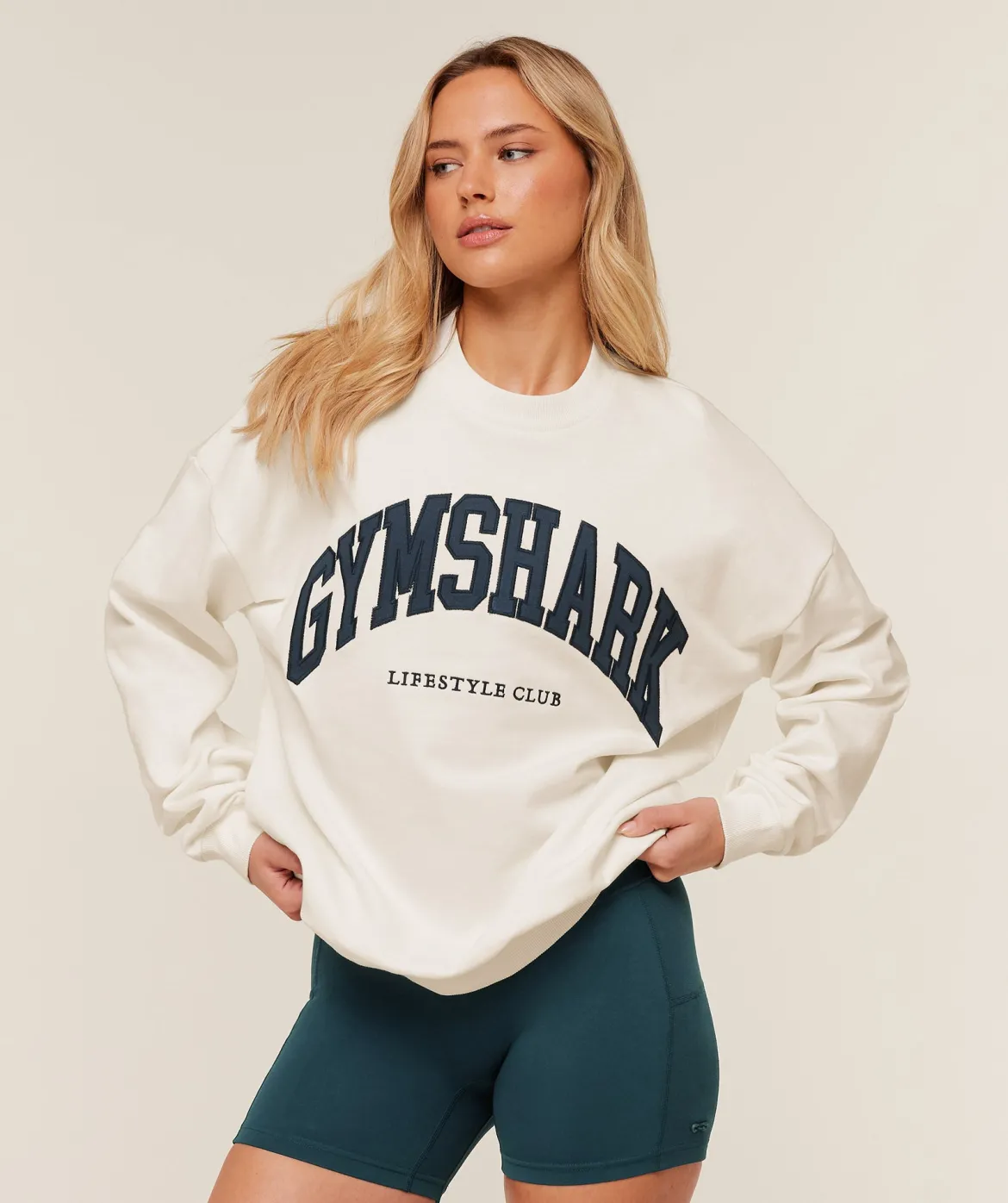 Collegiate Graphic Crew Neck Pullover
