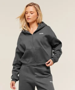 Cosy Luxe Zip Through Hoodie