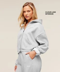 Cosy Luxe Zip Through Hoodie