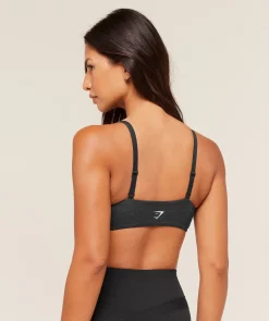 Cotton Twist Front Bralette