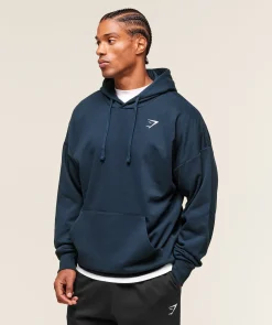 Crest Oversized Hoodie