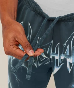 Eagle Band Style Graphic Straight Leg Pants