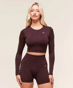 Everyday Seamless Long Sleeve Crop Top