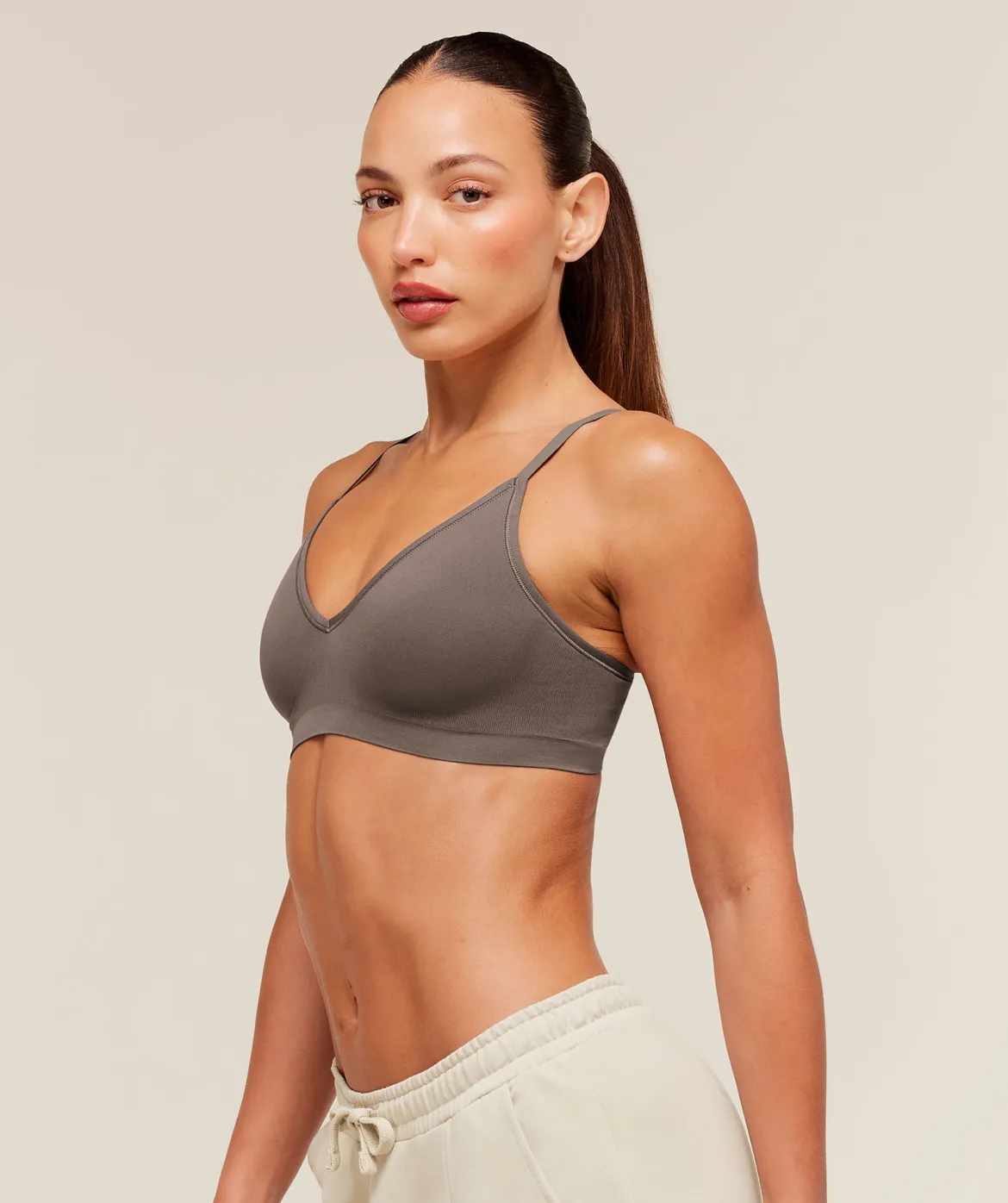 FeatherForm V-Neck Bralette