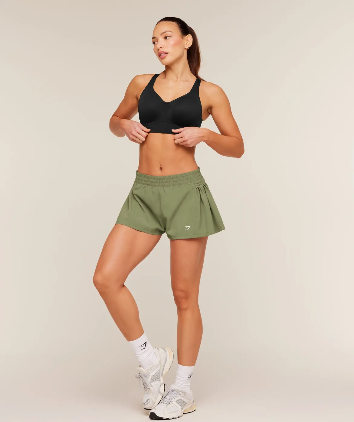 Flutter Woven Shorts