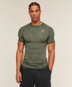 Geo Seamless Grid T-Shirt