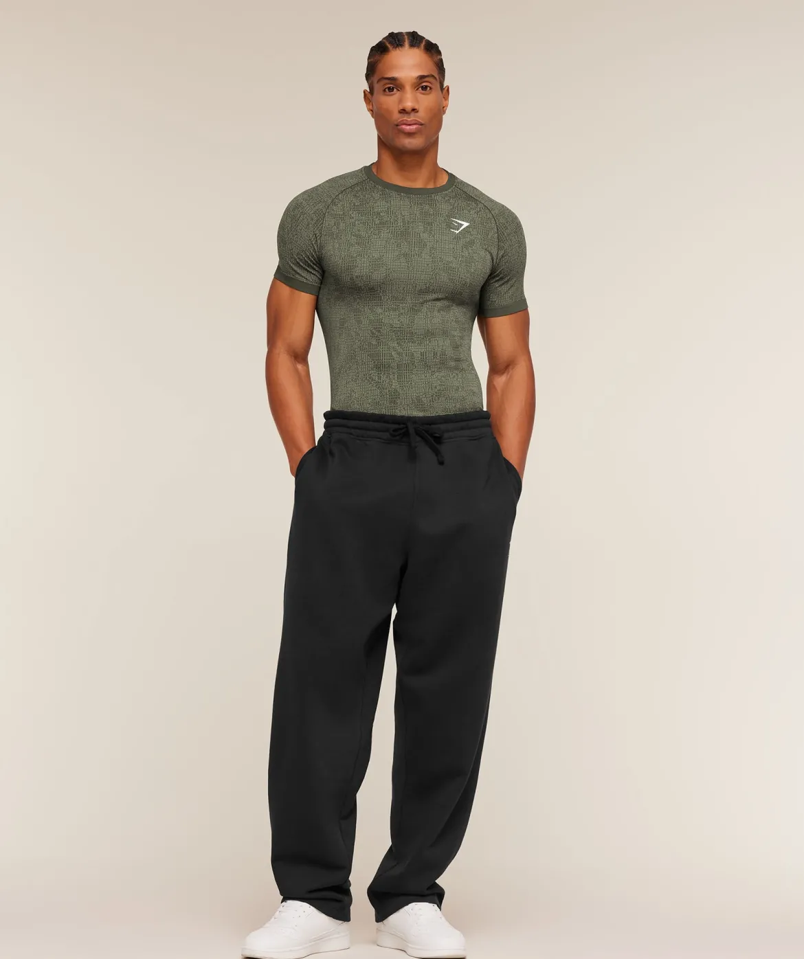 Geo Seamless Grid T-Shirt