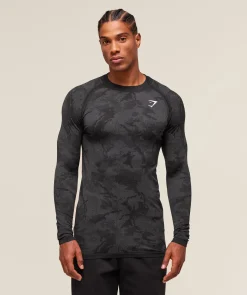Geo Seamless Long Sleeve T-Shirt