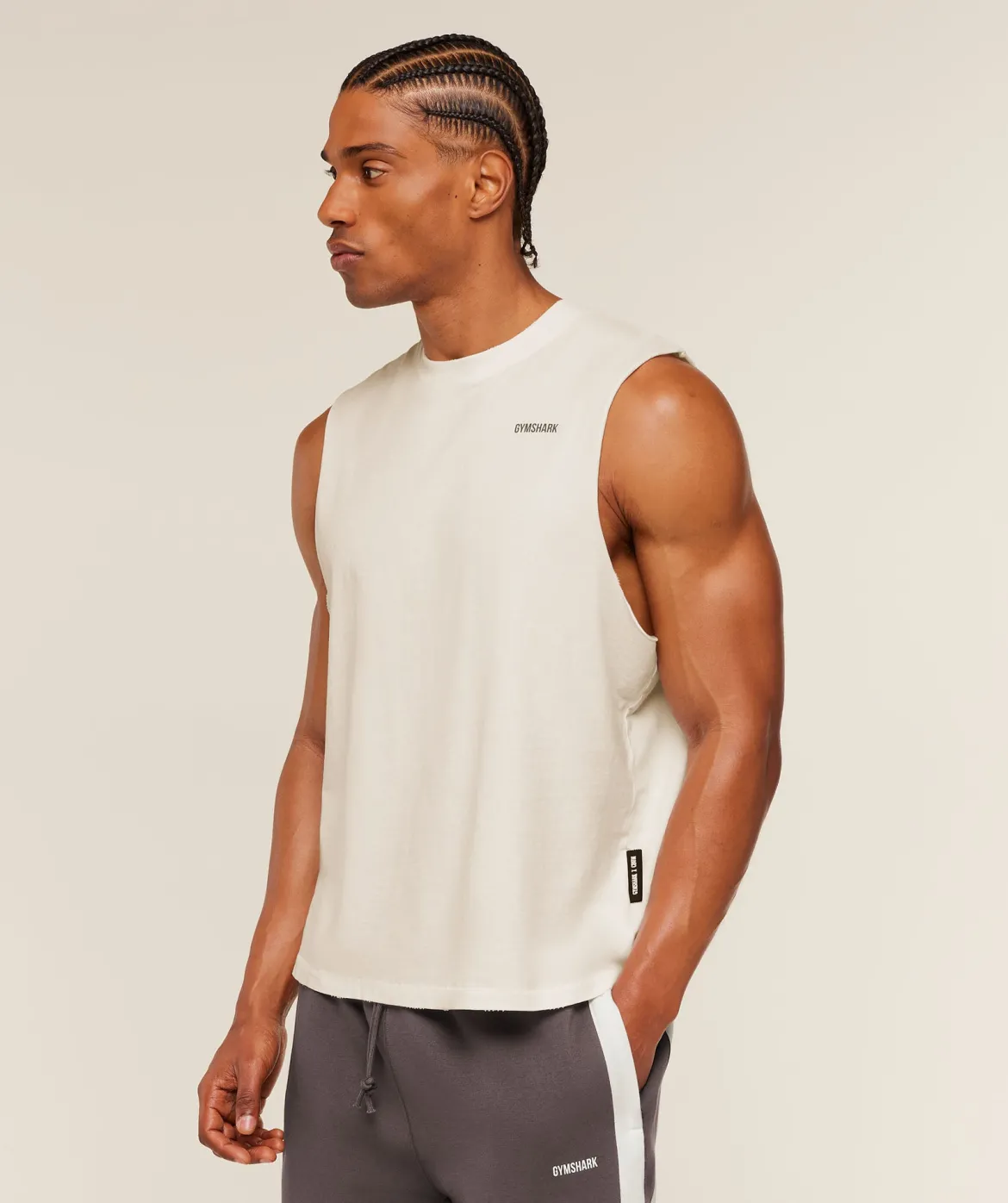 Gymshark x CBUM Washed Sleeveless T-Shirt