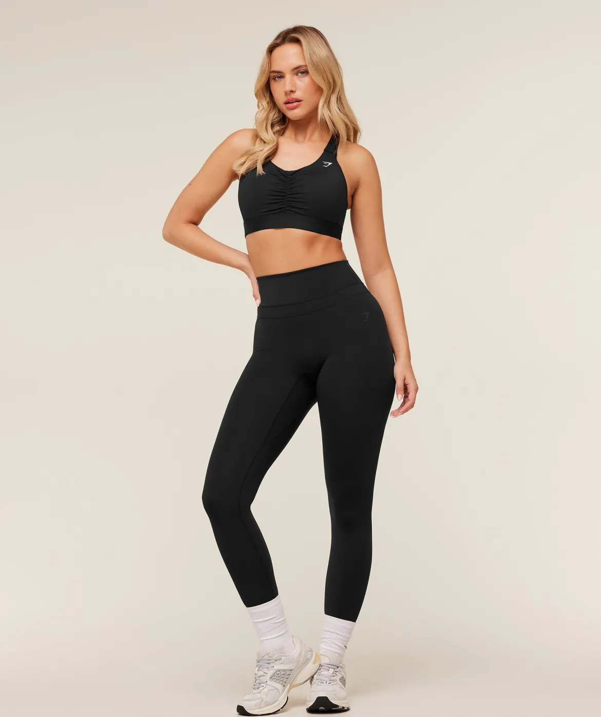 High Support Ruched Sports Bra