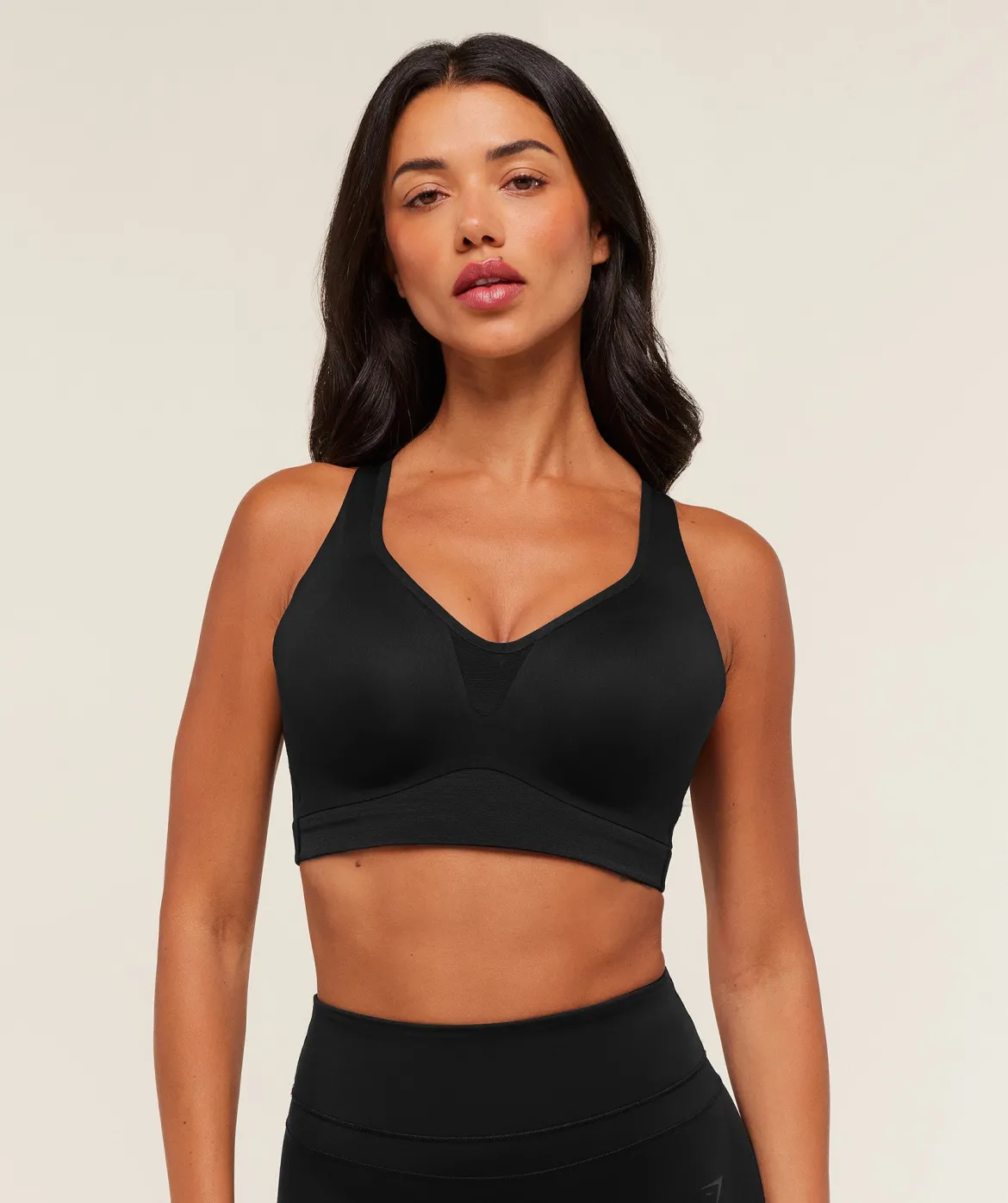High Support V-Neck Sports Bra