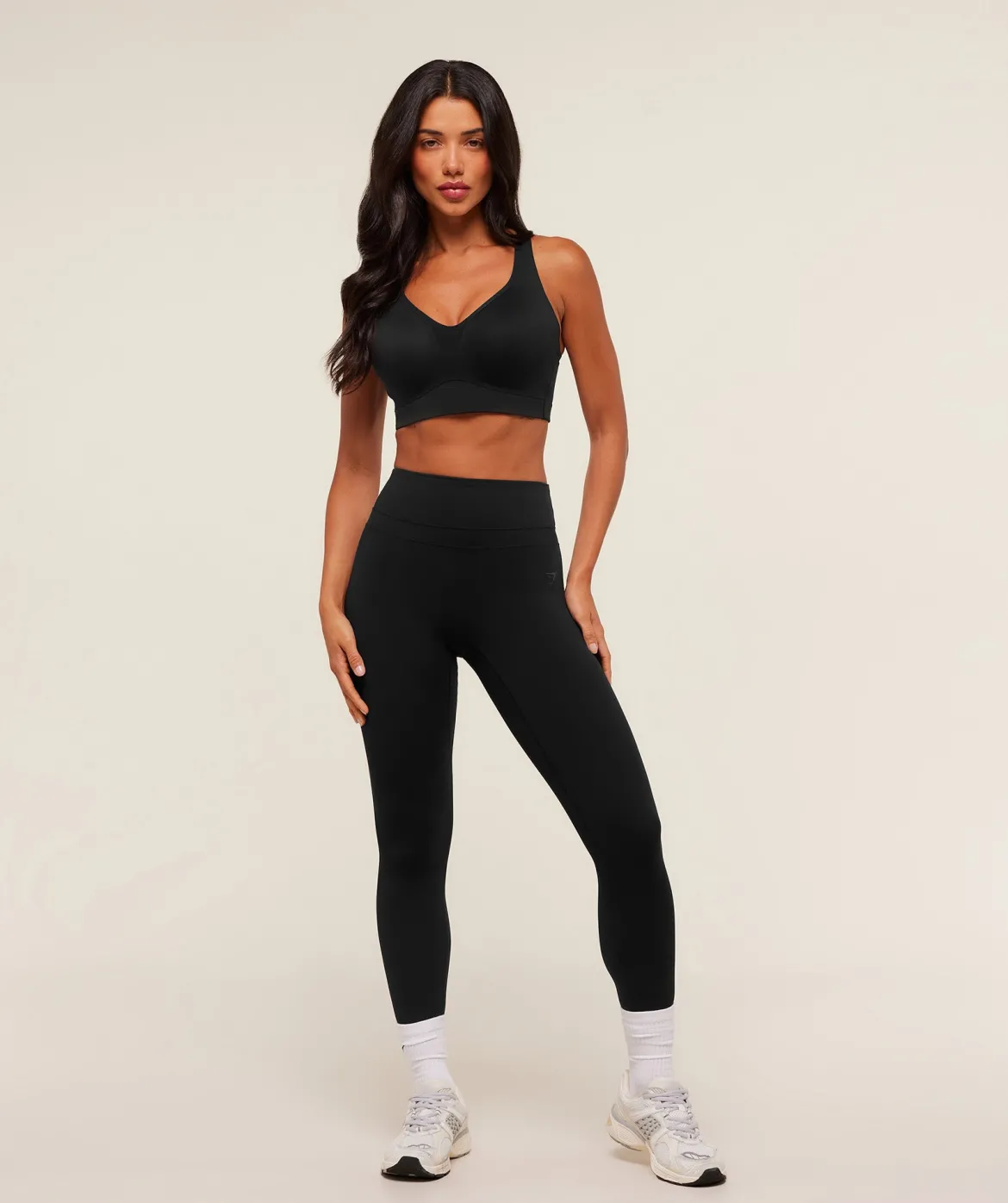 High Support V-Neck Sports Bra