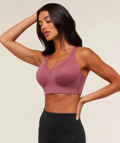 High Support V-Neck Sports Bra