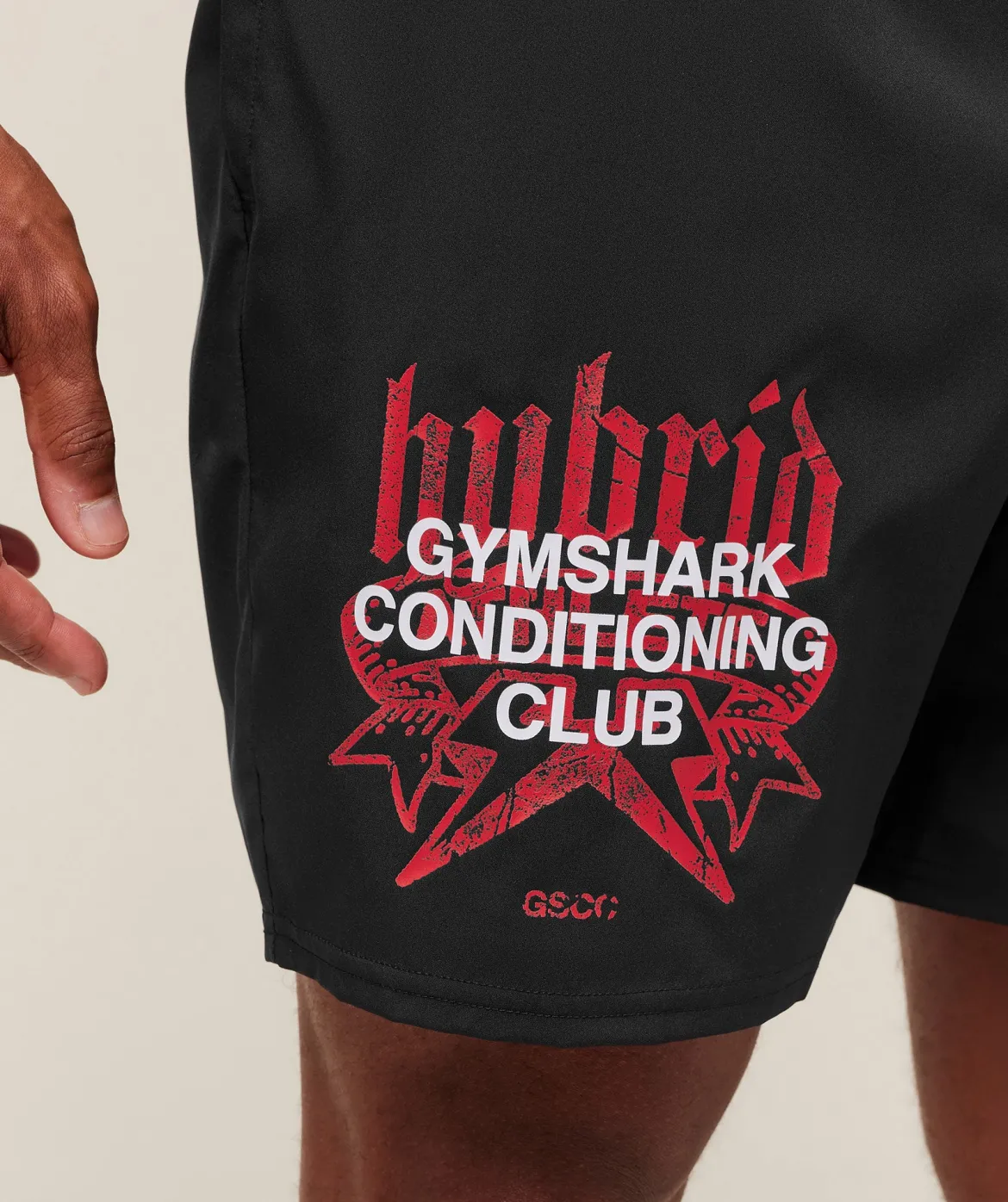 Hybrid Graphic 7" Shorts