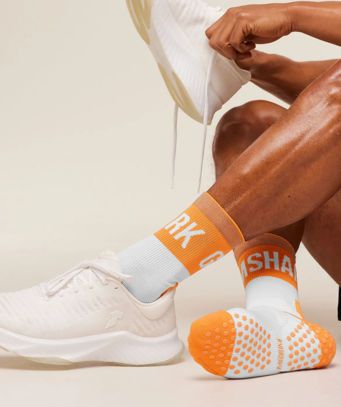 Hybrid Training Grip Socks Single