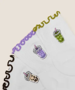 Hydration Graphic Midi Frill Socks 3pk