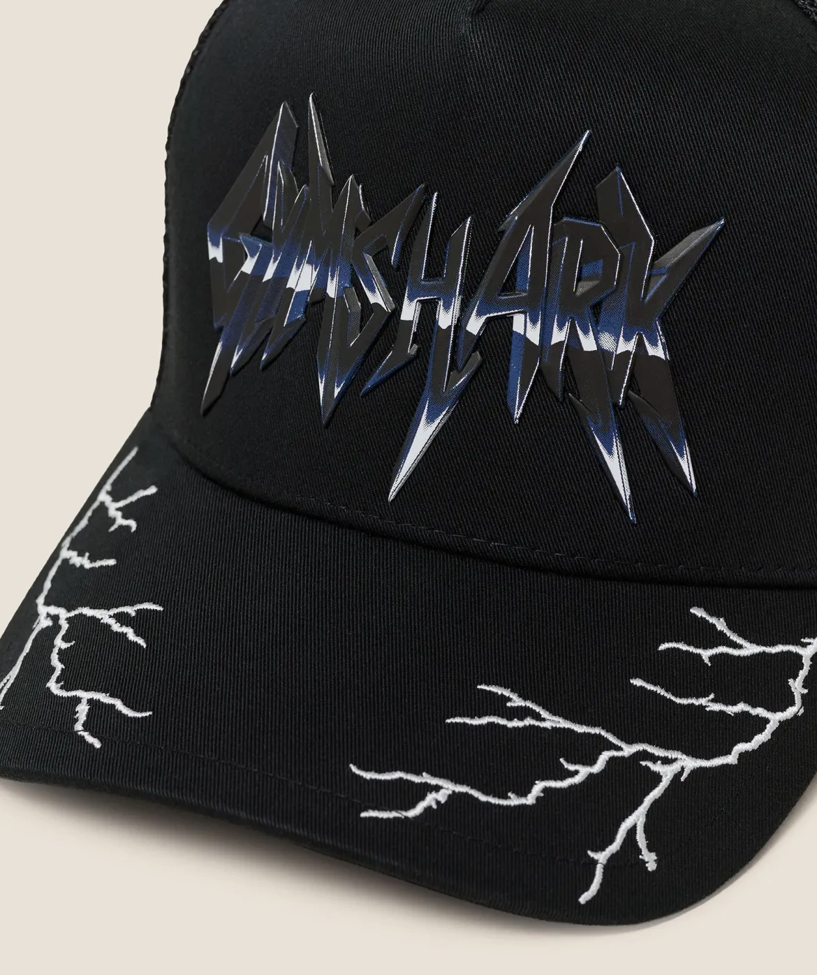 Lightning Graphic Trucker Cap