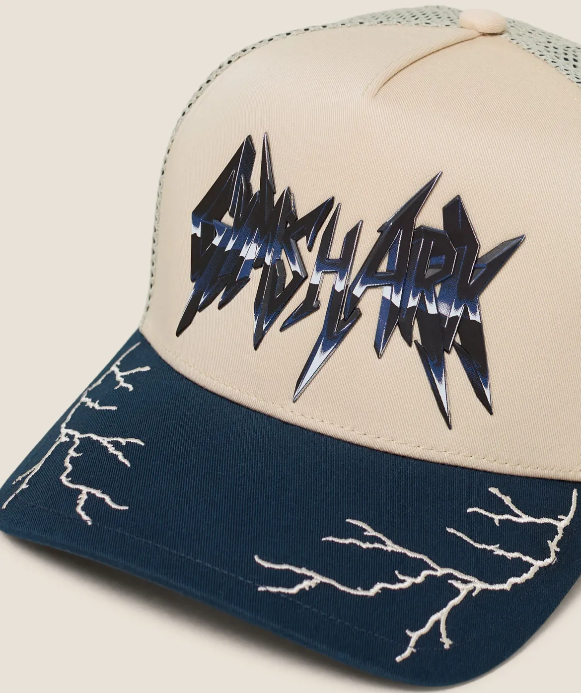 Lightning Graphic Trucker Cap