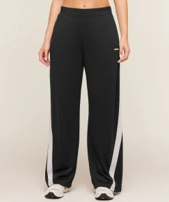 Lightweight Tricot Wide Leg Pants