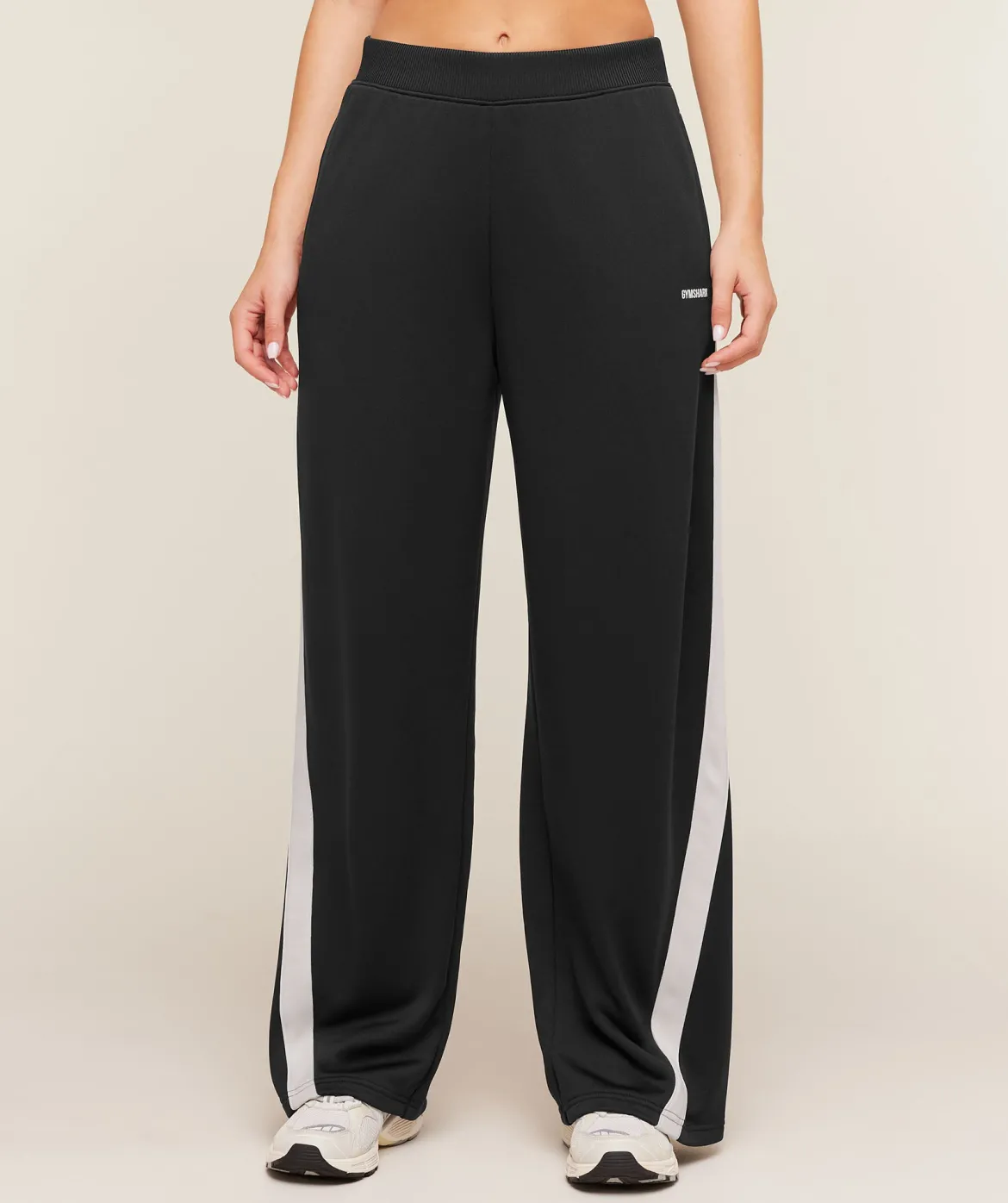 Lightweight Tricot Wide Leg Pants