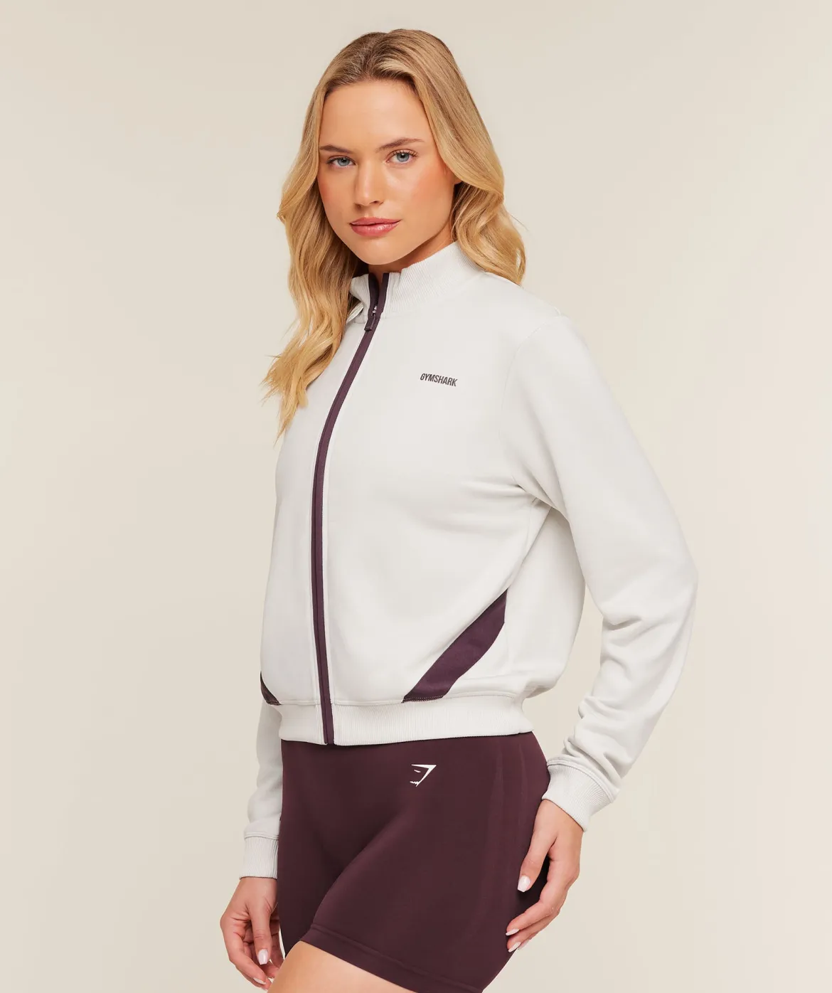 Lightweight Tricot Zip Through Jacket