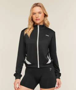Lightweight Tricot Zip Through Jacket
