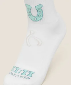 Lucky Graphic Crew Socks 3pk