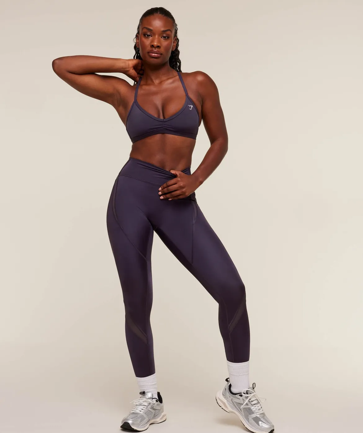 Mesh Panel Leggings