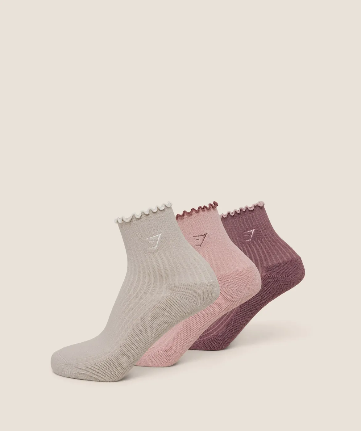 Midi Frill Socks 3pk
