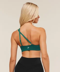 One Shoulder Sports Bra