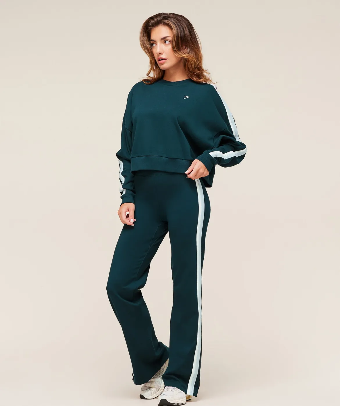 Piping Midi Crew Neck
