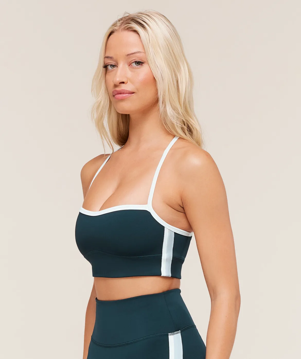 Piping Sports Bra