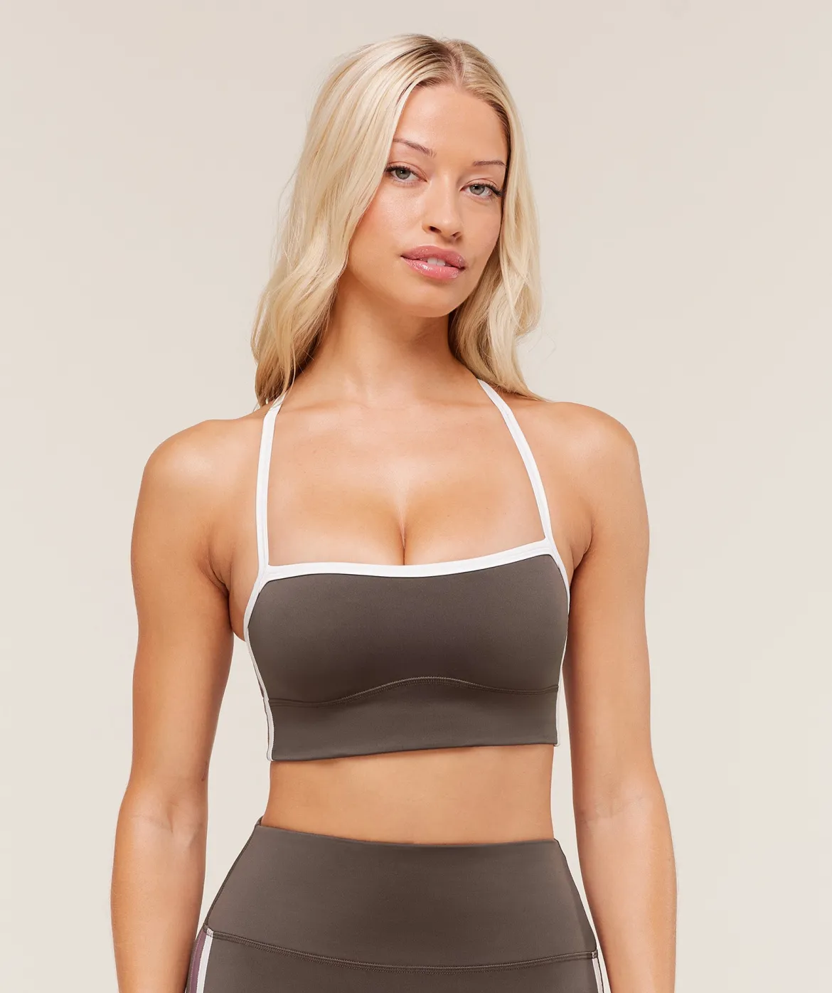 Piping Sports Bra