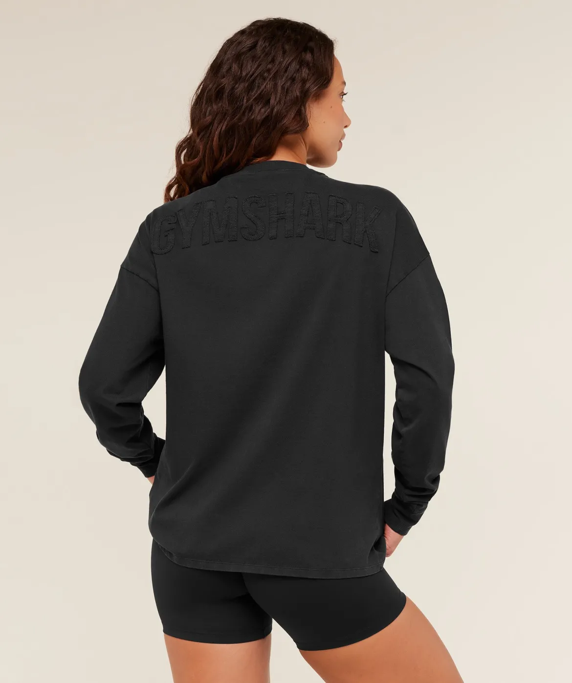 Power Washed Long Sleeve Top