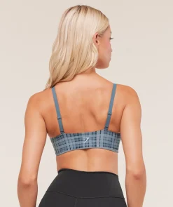 Printed Twist Front Bralette