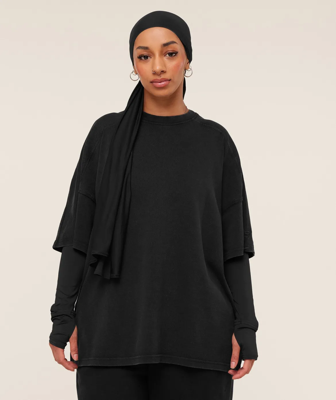 Pump Cover Structured Fleece Top