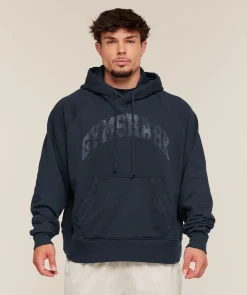Retro Collegiate Graphic Hoodie
