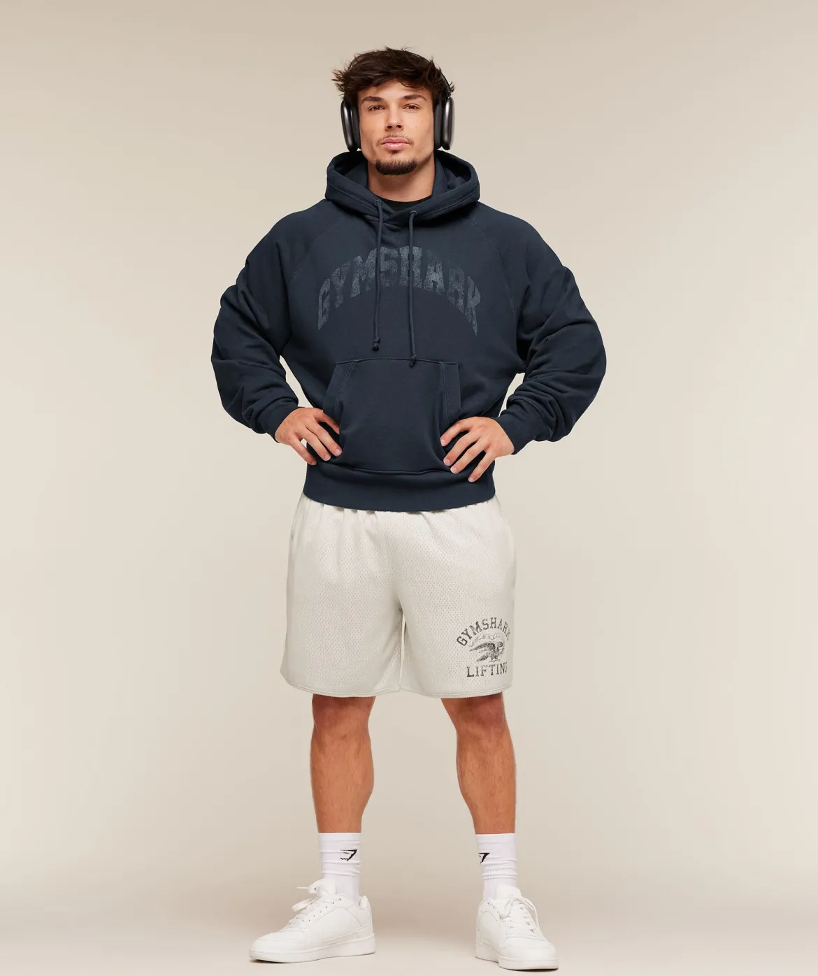 Retro Collegiate Graphic Hoodie