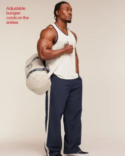 Retro Collegiate Track Pants