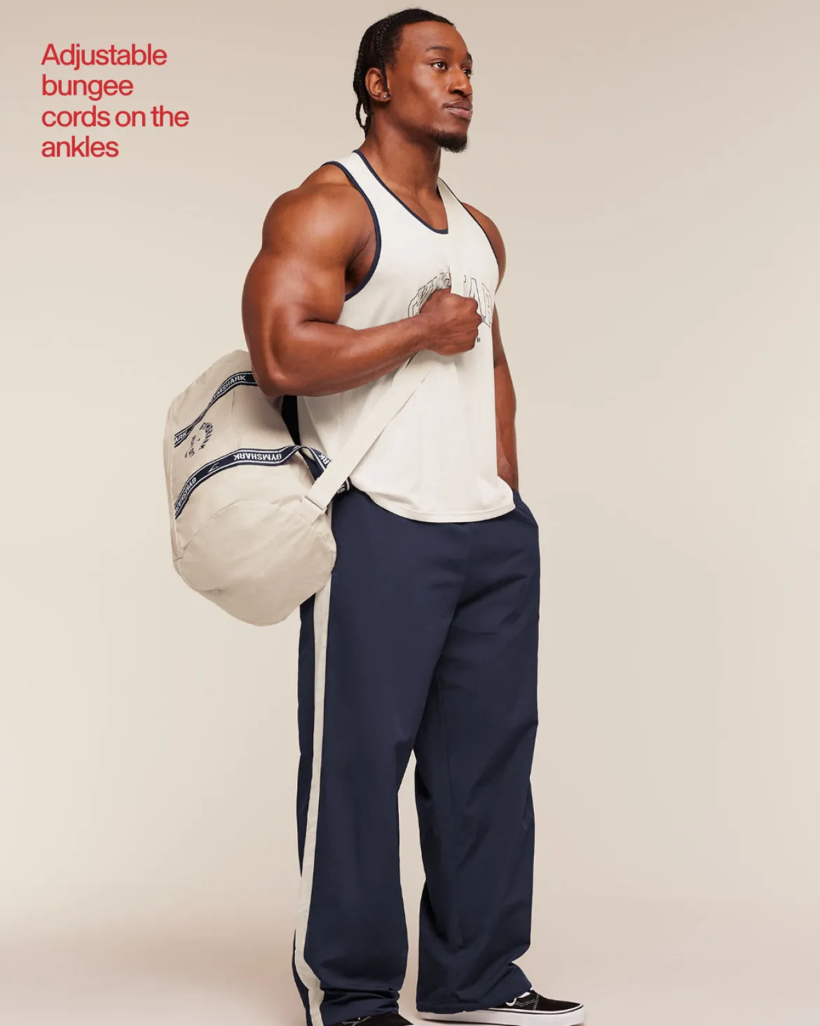 Retro Collegiate Track Pants