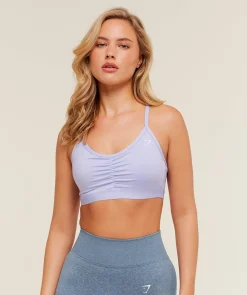 Ruched Sports Bra